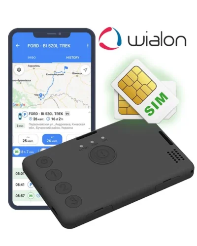 Teltonika GH5200 – Комплект (GPS трекер + SIM + Wialon + Налаштування)